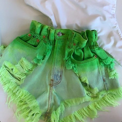 Runwaydreamz - Boho Neon Tropic Vintage - Shorts