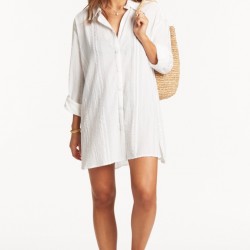 Sea Level - Heatwave Cover Up White - Shirt
