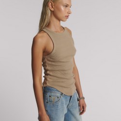 One Teaspoon - Distressed Ramone Rib - Tank