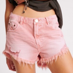 Oneteaspoon - Vintage Red Outlaws Mid Length - Short